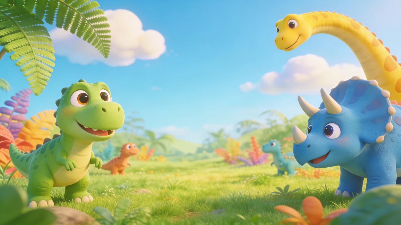 Aventura de Dinosaurios Fondo